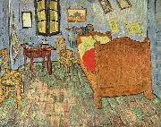 Vincent Van Gogh Vincents Schlafzimmer in Arles oil painting reproduction